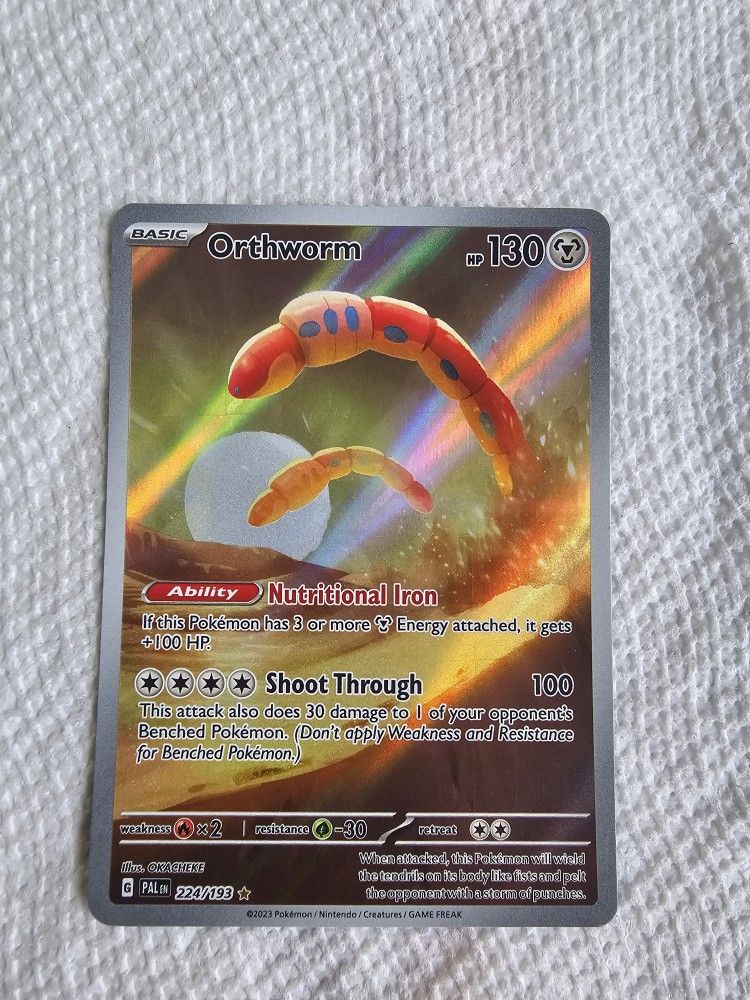 Orthworm - 224/193 - SV02: Paldea Evolved Mint