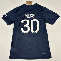Messi #30 PSG  22/23 Home Men’s Soccer Jersey- Player Version