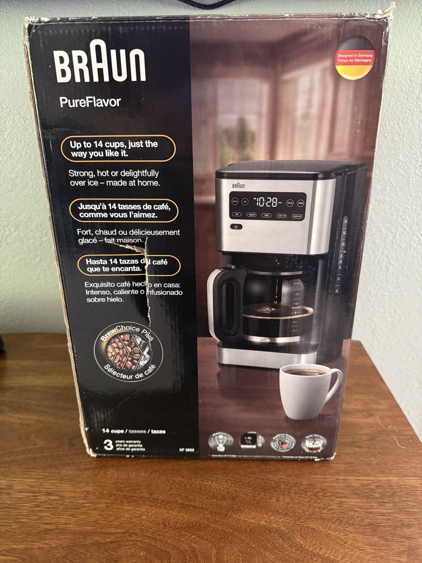 Braun PureFlavor 14 Cup Coffee Maker