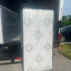 New Twin Size Mattress Free Boxspring COLCHONES Individuales Nuevos Twin Bed 