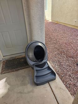 Litter robot 3 with removable stair accessory