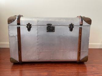 Large Chrome Trunk