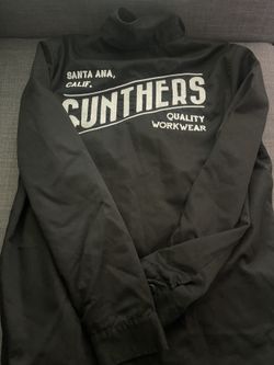 Men’s Black Gunthers Santa Ana Work Jacket Size L