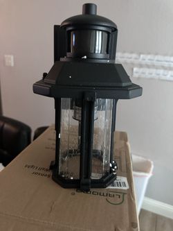 Motion Sensor Outdoor Wall Light