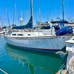 Sail Boat New Diesel Engine