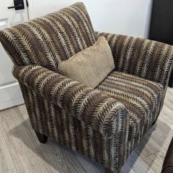Custom La-Z-Boy Fabric Arm Chair