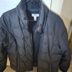 Women Black Puffer Coat