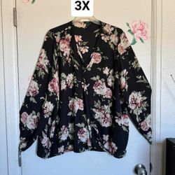 New Women's Top Size 3X 
