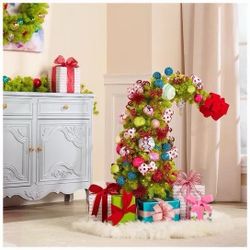 Whimsical Pre-Lit Christmas Tree 3 ft