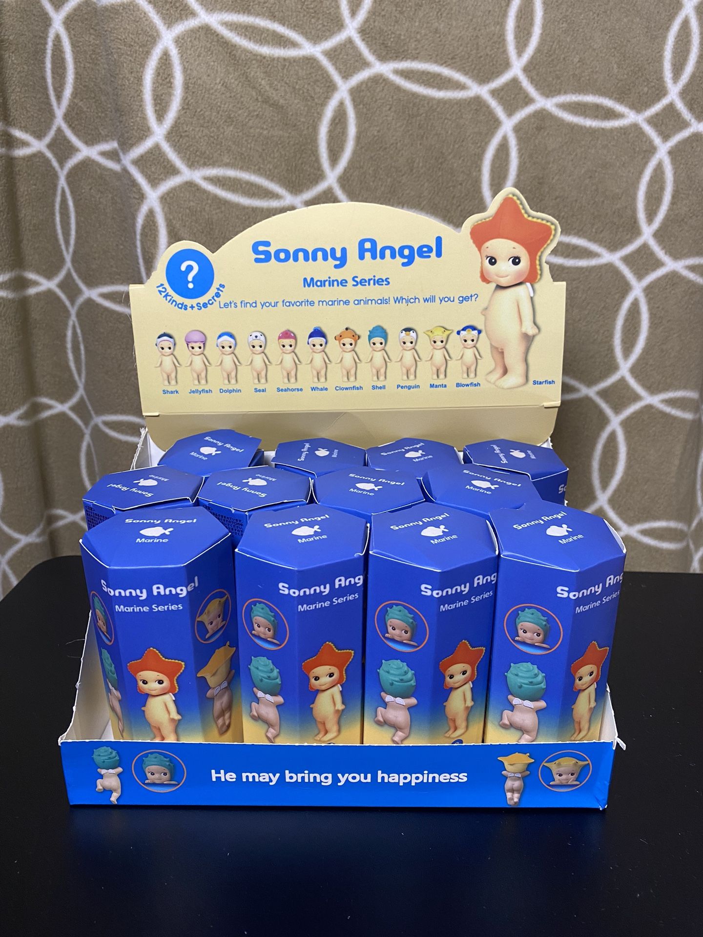 FULL CASE 12 piece Sonny Angel Hipper figurine doll - Marines Series replica