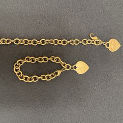 Two Tiffany Bracelets 925 Silver