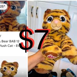 $7 like New 🐯 Build A Bear Workshop Cute Tiger in great condition