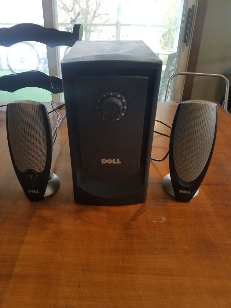 Dell Computer Speakers with Sub Woofer
