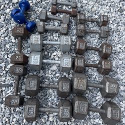 Dumbbells 384 Lbs 