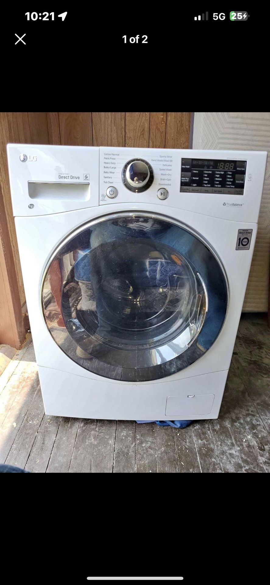 Washer & dryer Combo 