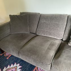 Comfortable Grey Couch