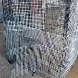 Dog Cage Covered For Bird Cage It Can Be Both