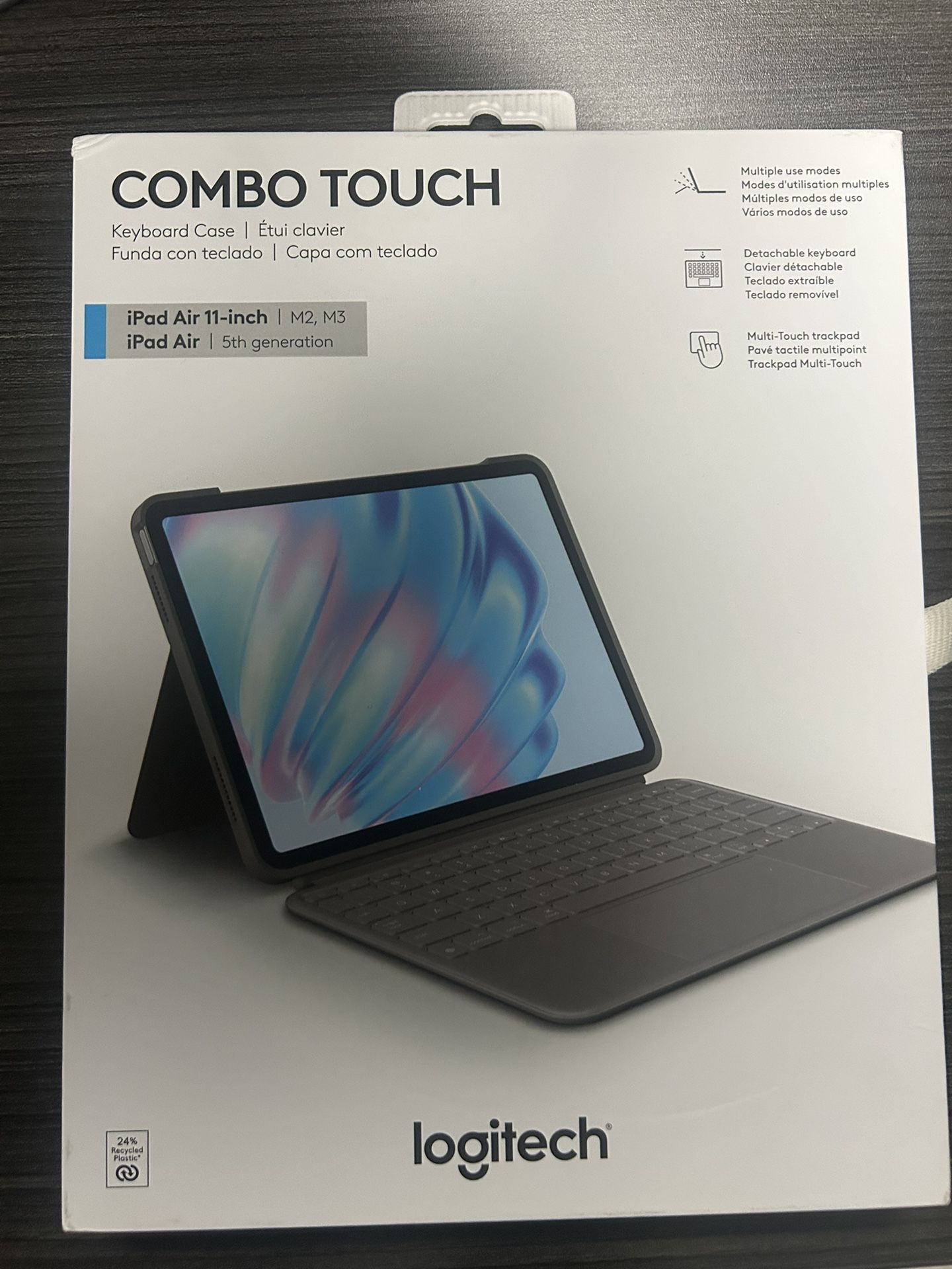 Logitech Combo Touch For iPad Air 11 Inch (M2/M3)