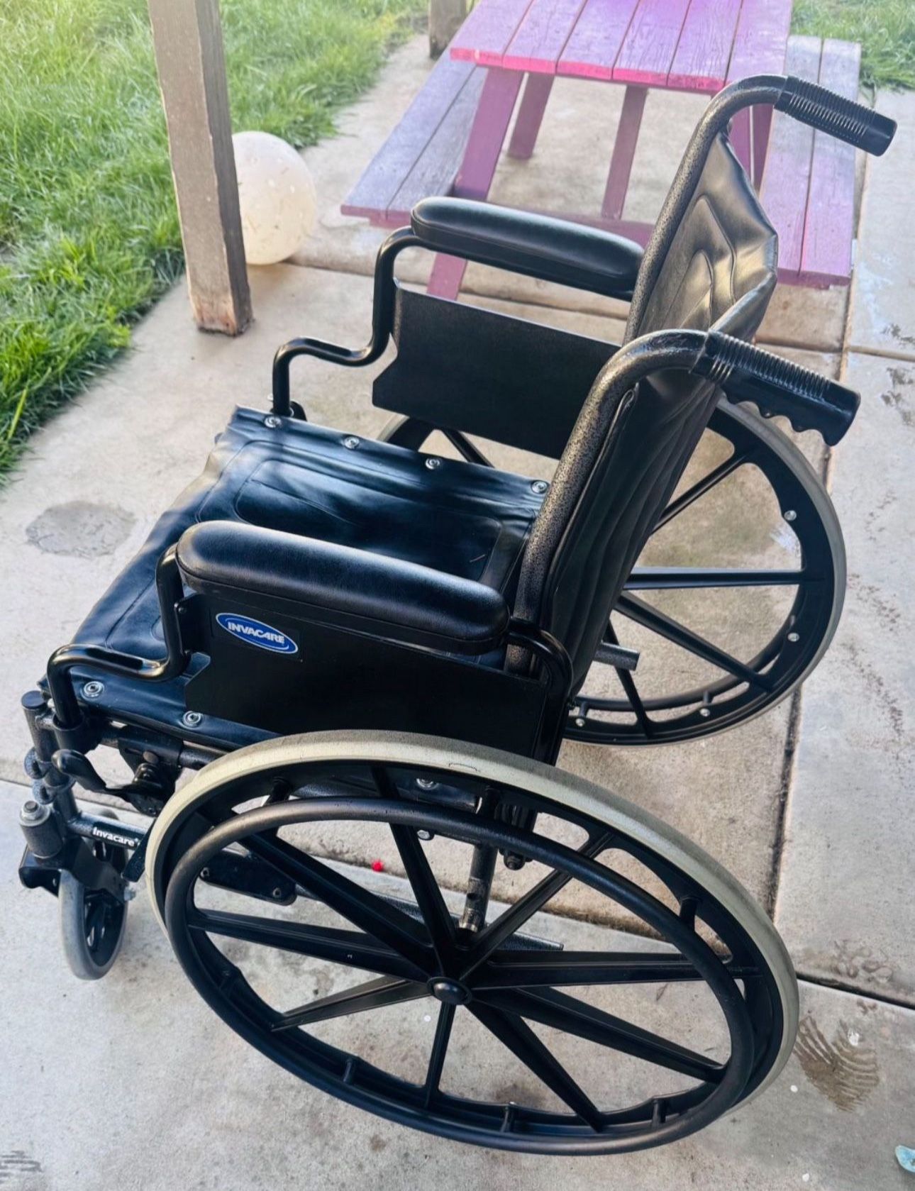 Invacare Wheelchair with Footrest