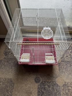 Cage For Bird With Nest