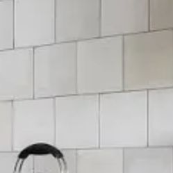 Bedrosians Cloe - White 5" x 5" Gloss Ceramic Wall Tile