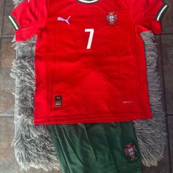 Soccer  kids sizes Ronaldo Portugal special edition black kids and adults player version Jerseys jersey Ronaldo futbol Portugal 🇵🇹 Messi Argentina s