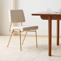 Wire Frame Dining Chairs from West Elm Chairs (4)  Sand & Gold