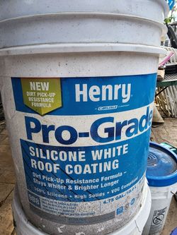 Roof silicon Henry coating