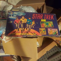 Vintage 1974 Star Trek Hasbro Boardgame