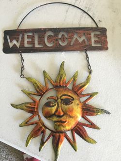 Door hangers. Welcome signs