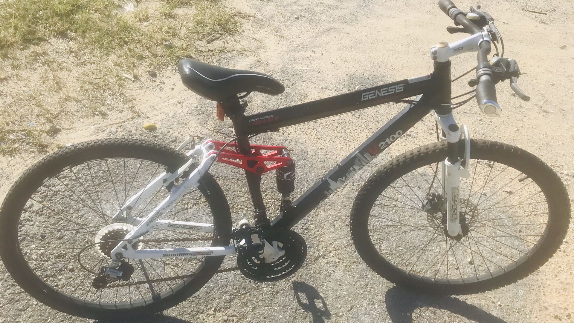 Genesis V2100 Men's Mountain Bike Full Suspension Genesis