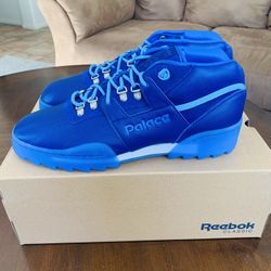 Palace x Reebok OG Workout Ripple. BNIB, Never Been Used. Blue. Men’s Size 11.5 