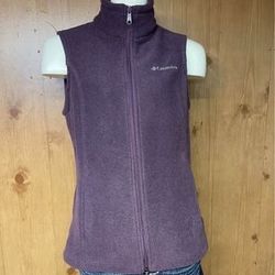 Women’s Small Columbia Fleece Vest 