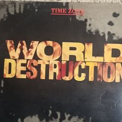 Time Zone "World Destruction" 12 Inch Single Very Rare
