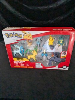 Pokemon Battle Figure Multi-Pack 8 Figures