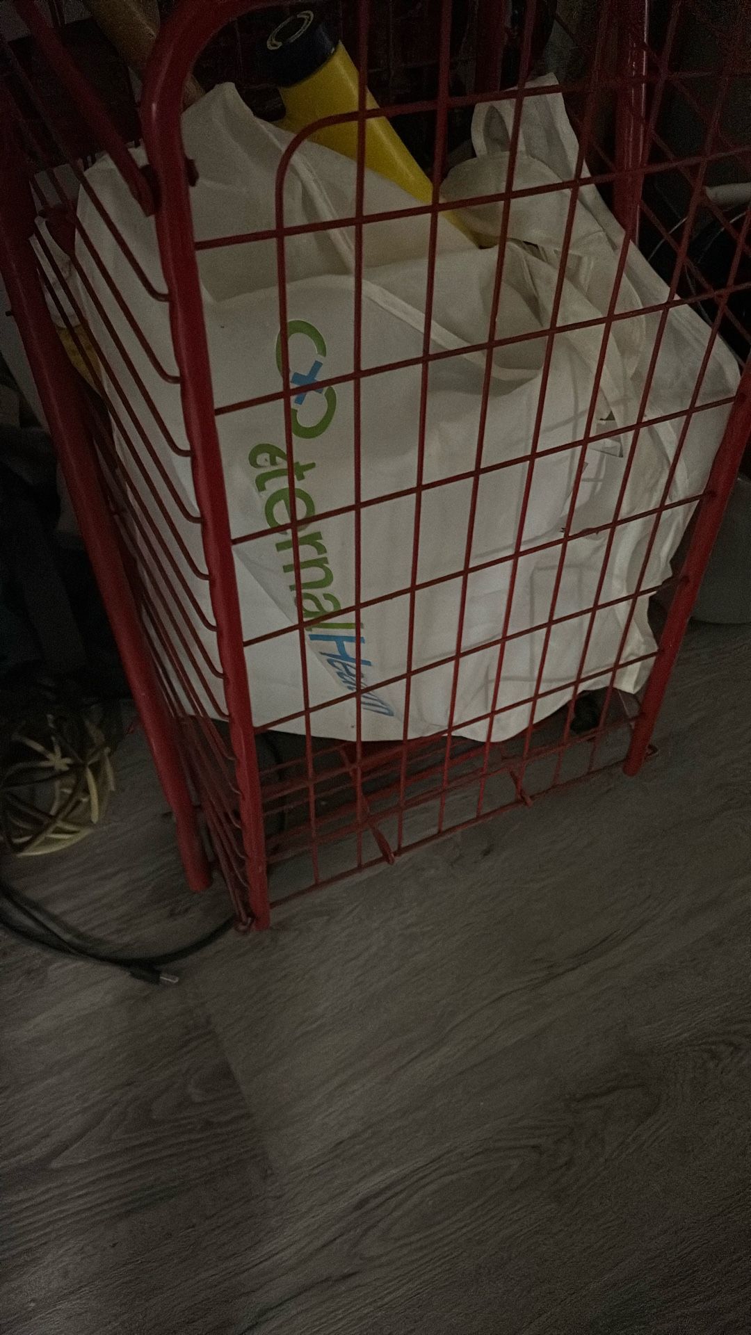 Red Cart For Holding Things U Dont Wanna Carry