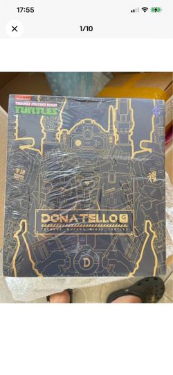 US Seller Heatboys TMNT HB0093 Donatello Mecha Golden Ver Action Figure