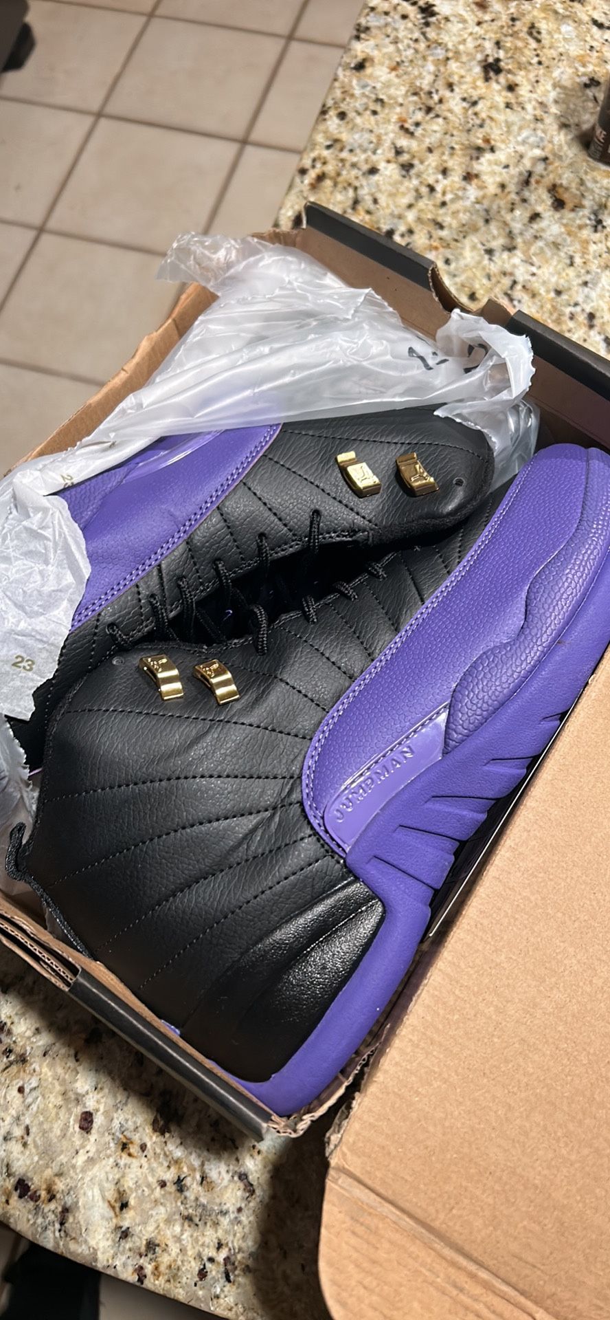 Size 11.5 Jordan 12’s Brand New ‘Not Real’