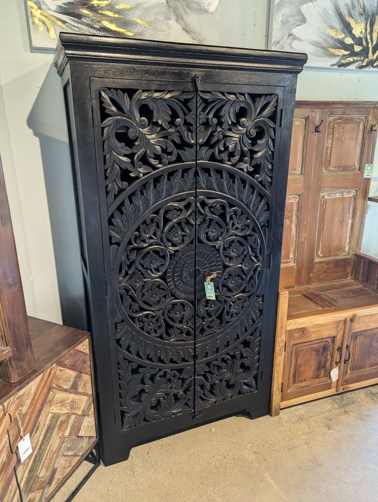 Handcrafted Two Door Cabinet