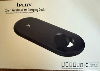 Wireless charging dock for iPhone