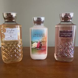 Bath & Body Works Lotion & Body Wash - $5 Each Or $12/All