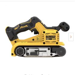 DEWALT 20V MAX* Belt Sander, Cordless, Brushless, DCW220B