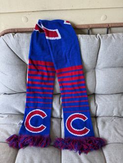 Official MLB Chicago Cubs Forever Collectibles Knit Scarf – Genuine Licensed Merchandise