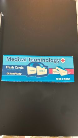 Medical Terminology flash cards