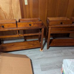 2 Console Tables 