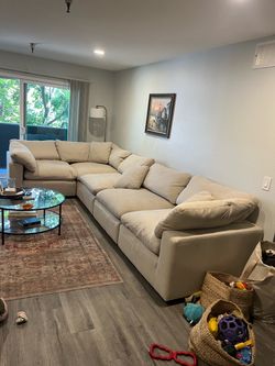 5 piece modular sofa