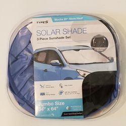 Car sunshade for front windshield
