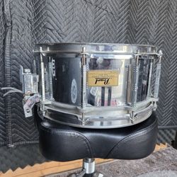 Pearl Free Floating Steel Snare Drum