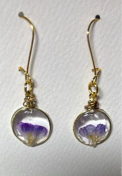 Resin earrings