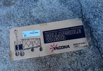 yocana collapsible wagon black